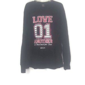Kerusso Love One Another Christian LS Thermal Tee